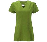 Aurora By The Co-operative clothing Women's Health Beauty Salon Tunic Nail Spa Massage Uniform Work Beautician (UK, Numeric, 8, Regular, Regular, Olive)