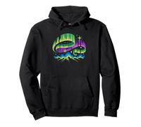 Aurora Chaser Drives Hours Into Darkness Zero Light Pullover Hoodie
