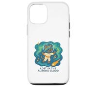 Aurora Cloud Melodies Astral Cat Case for iPhone 12/12 Pro