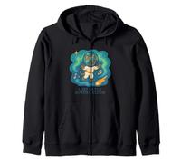 Aurora Cloud Melodies Astral Cat Zip Hoodie