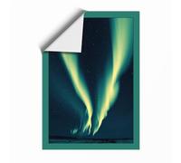 Aurora Convergence Minimalist Unframed Wall Art Print A1 (84.1×59.4cm), Wall Decor for Living Room, Bedroom, Office & Home, Art Gift