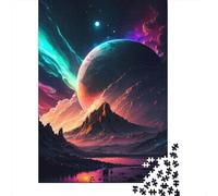 Aurora Cosmic Dawn Adult 1000-Piece Jigsaw Puzzle, 52x38cm/1000pcs, A Relaxed Project for Colder Days; Low-dust Pieces for A Tidier Table
