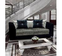 Aurora Crushed Velvet 3 Seater Sofa Snugg Furniture UK Limited Multi One Size