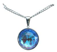 Aurora Crystal Jewelry Eclipse Crystal Pendant, Medium, Crystal, Crystal