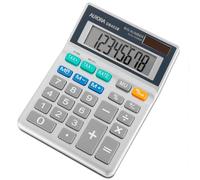 Aurora Desktop / Handheld Calculator With Large 8 Digit Display Solar Power & Ta