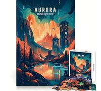 Aurora Downtown Skyline 1000 Piece Jigsaws for Adults Puzzle Memory Training Easy Enjoyment Flawless Cut Ideal Xmas Gift (50x75cm)