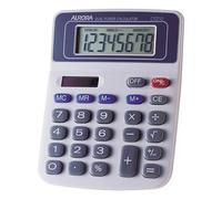 Aurora DT210 Semi Desktop Calculator, Grey