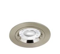 Aurora EN-DLM356SN EDLM GU10 Fixed IP20 Lock Ring Downlight Satin Nickel