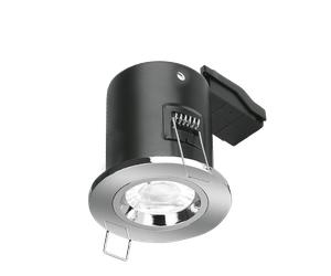 Aurora EN-FD101PC EFD GU10 Fixed Lock Ring Aluminium Fir Downlight - Polished Chrome