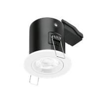 Aurora EN-FD101W EFD GU10 Fixed Lock Ring Aluminium Fire-Rated Downlight - White