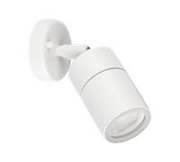 Aurora EN-WL1W 240V GU10 IP44 Aluminium Adjustable Wall Light White