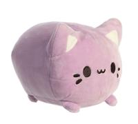 Aurora? Enchanting Tasty Peach? Taro Meowchi Stuffed Animal - Bright & Colorful Design - Showpiece Plush - Purple 7 Inches