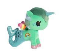 Aurora Enchanting Tokidoki Mermicorno Isla Stuffed Animal - Bright & Colorful Design - Showpiece Plush - Green 9.5 Inches