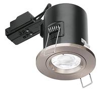 Aurora Enlite Fixed Fire Rated GU10 Downlight EN-FD101SN Satin Nickel