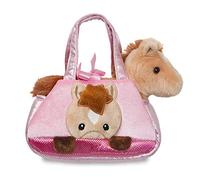 AURORA Fancy Pal Horse Peek-a-Boo 8In 61013 Brown, Medium
