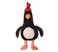 AURORA Feathers Mcgraw, Wallace and Gromit, Eco-friendly soft toy, Black & White