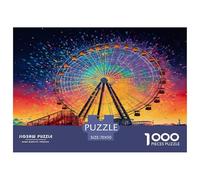 Aurora Ferris Wheel Jigsaw Puzzles Puzzle for Adults Kids. 1000 Pieces Great Gifts Challenge Toy Educational Game Home Decoration for Adults& Kids Age 14 Years Up 70x50cm/1000pcs