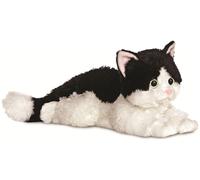 Aurora Flopsies Oreo Cat 12 Inch Soft Toy