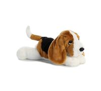 Aurora, 31567, Flopsies Basset Hound, 12In, Soft Toy, Multi-Coloured