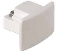Aurora GB41-3 250V Global Dead End Connector Single Circuit Track White