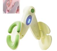 Aurora Glaze Pelvic Floor Trainer, 2025 Upgraded - Anti-Slip Thigh Master with LED & Resistance Band, Adjustable Inner Thigh Toner for Postpartum Recovery, Home Gym Hip Kegel Exerciser