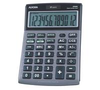 Aurora Grey/Black 12-Digit Semi-Desk Calculator DT661 +Free Next Day Delivery