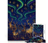 Aurora Guardians 1000 Pieces Jigsaws Adults Puzzles Mind Recall Gentle Pastime Firm Interlock Birthday Gift (38x52cm)