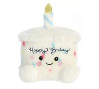 Aurora, 33902, Palm Pals Happy Birthday Cake 5In, Soft Toy, White