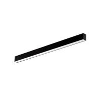 Aurora InterLEDCS AU-LN151BLK 230V 40W LED 5ft/1500mm Prismatic Linear Light DALI Dimmable Black 3000K/4000K/6500K