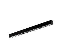 Aurora InterLEDCS AU-LN152EMBLK 230V 40W LED 5ft/1500mm Reflector Linear Light DALI Dimmable Emergency Black 3000K/4000K/6500K