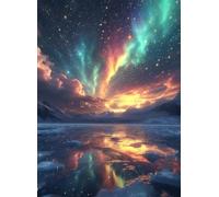 Aurora Jigsaw Puzzles for Adults 2000 Piece Jigsaw Puzzles for Adults 2000 Pieces Jigsaws Puzzle Mountain Educational Games, Stress Relief Fun Smart Games, Gifts for Friends Family, Home Decor g-825
