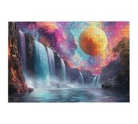 Aurora Jigsaw Puzzles for Adults 5000, 5000 Piece Jigsaw Puzzles for Adults, 156.5x105.5cm Hard Impossible Wooden Puzzle, Challenging Game for the Whole Family, Home Decor, Theme: (Landscape), -8019