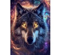 Aurora Jigsaw Puzzles for Adults 6000 Piece Jigsaw Puzzles for Adults 6000 Pieces Jigsaws Puzzle Wolf Educational Games, Stress Relief Fun Smart Games, Gifts for Friends Family, Home Decoration g-824