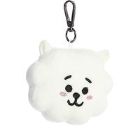 Aurora® Lovable BT21 RJ Keychain Stuffed Doll - Collectible Fun - Delightful Cuteness - White 4 Inches