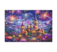 Aurora Magical Castles 1000 Piece Complete Jigsaw Puzzle Set Teens Beginners Educational Challenge Puzzle Fans Group Play Anniversary Quality Material 1000 PCS