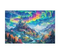 Aurora Magical Castles 1000 Pieces Classic Jigsaw Puzzle Puzzle for Adults Concentration Training Wall Art Mental Exercise Cardboard 1000 PCS