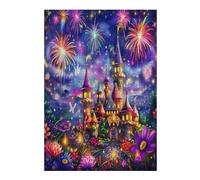Aurora Magical Castles 300 Piece Count Premium Jigsaw Puzzle Teen Fans 14-18 Yrs Concentration Training Leisure Adventure Valentines Gift Premium Cardboard 300 PCS