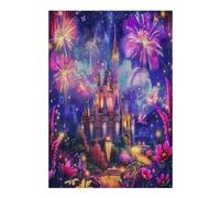 Aurora Magical Castles 300 Piece Jigsaw Puzzle Pack Teens Beginners Cognitive Development Puzzle Fans Group Play Anniversary Thick Cardboard 300 PCS