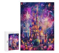 Aurora Magical Castles 300 Piece Jigsaw Puzzles Adults KidsJigsaws Weekend Get-Together Whimsical Design Friends Stress Buster 300 PCS