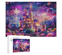 Aurora Magical Castles 300 Piece Jigsaw Puzzles All AgesJigsaws Evening Wind-Down Activity Challenging Home Decor Stress Relief 300 PCS