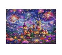 Aurora Magical Castles 300 Pieces Classic Jigsaw Puzzle Puzzle for Adults Concentration Training Wall Art Mental Exercise Cardboard 300 PCS