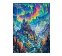 Aurora Magical Castles 500 Piece Complete Jigsaw Puzzle Set Teens Beginners Educational Challenge Puzzle Fans Group Play Anniversary Creativity & Gift Giving 500 PCS