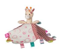Aurora Mary Meyer,41612M, Taggies Baby Stuffed Animal Lovey Security Blanket with Sensory Tags, 13-Inches, Tilly Giraffe