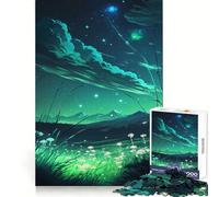 Aurora Meadow for Adults 1000 Piece Jigsaw Puzzle Brain Strength Cozy Pastime Firm Interlock Thoughtful Gift (50x75cm)
