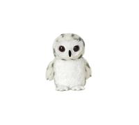 Aurora Mini Flopsie 6" Snowy Owl,White