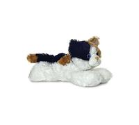 Aurora 8-inch Flopsie Esmeralda Cat, Brown, Black, White