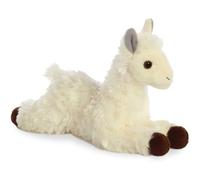 AURORA, Mini Flopsies, Soft, 31744, Cuddly Llama Toy, White