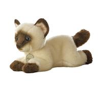 Aurora MiYoni 8-inch Siamese Soft Toy 10814 Brown and Beige