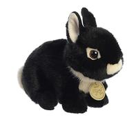 Aurora - Miyoni Tots - 7.5" Netherland Dwarf Bunny - Black