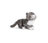 Aurora Mog the Forgetful Cat 10" Soft Toy Grey/White in White Aurora White
